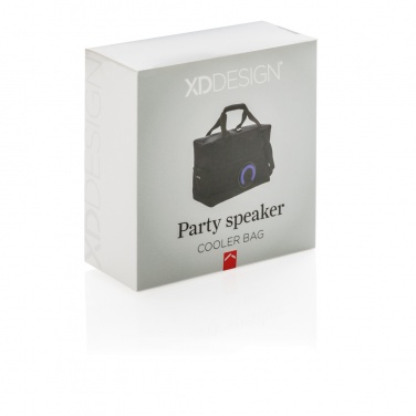Logotrade promotional item picture of: Party speaker cooler bag