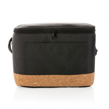 Logotrade promotional merchandise photo of: Impact AWARE™ XL RPET two tone cooler bag with cork detail