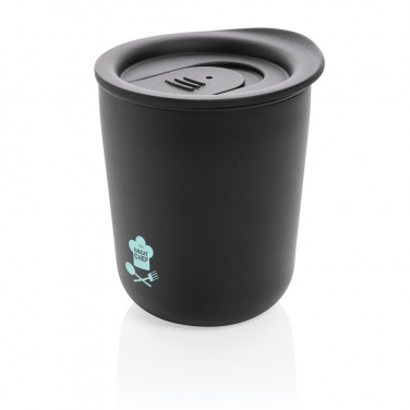 Logo trade advertising products image of: Simplistic antimicrobial coffee tumbler
