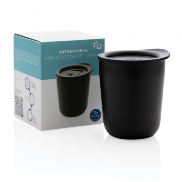 Logotrade corporate gift picture of: Simplistic antimicrobial coffee tumbler