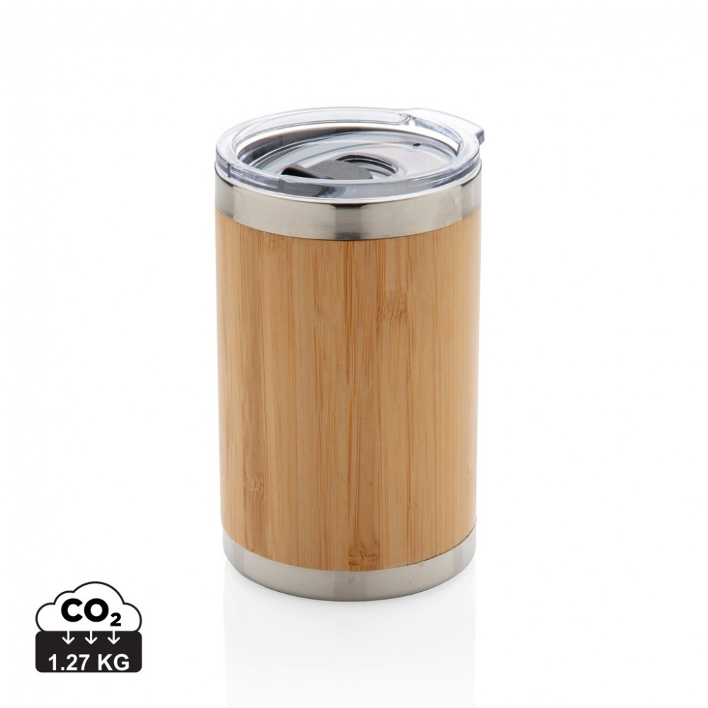 Logotrade promotional giveaway picture of: Bamboo coffee to go tumbler