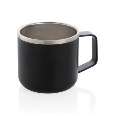 Logo trade advertising products image of: Stainless steel camp mug