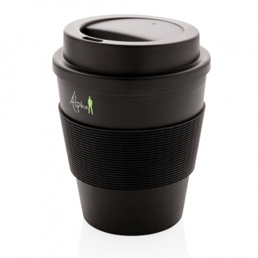 Logotrade promotional giveaway image of: Reusable Coffee cup with screw lid 350ml