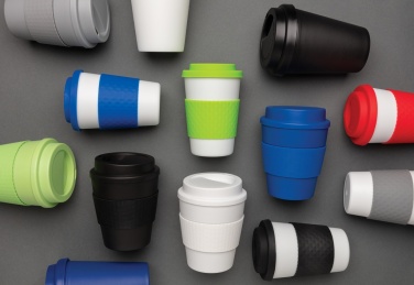 Logotrade corporate gift image of: Reusable Coffee cup with screw lid 350ml