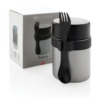 Logotrade business gift image of: Bogota food flask with ceramic coating