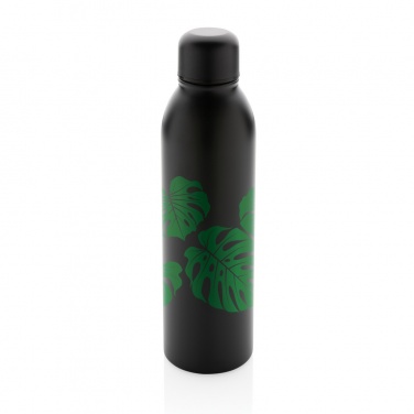 Logo trade promotional merchandise photo of: RCS Recycled stainless steel vacuum bottle 500ML