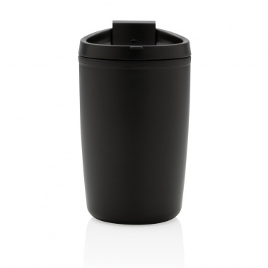 Logo trade business gifts image of: GRS Recycled PP tumbler with flip lid