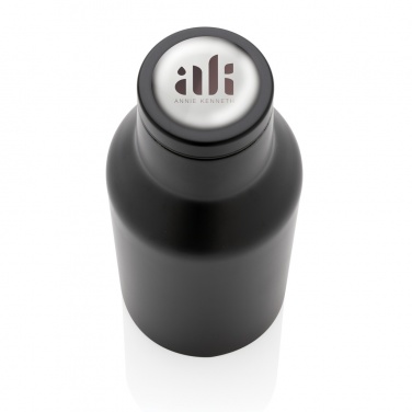 Logotrade promotional giveaway picture of: RCS Recycled stainless steel compact bottle