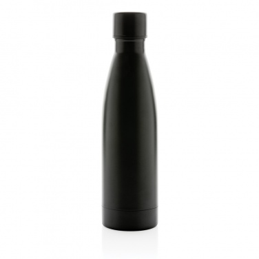 Logo trade corporate gifts image of: RCS Recycled stainless steel solid vacuum bottle