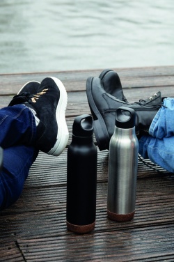 Logo trade promotional item photo of: Cork leakproof vacuum flask