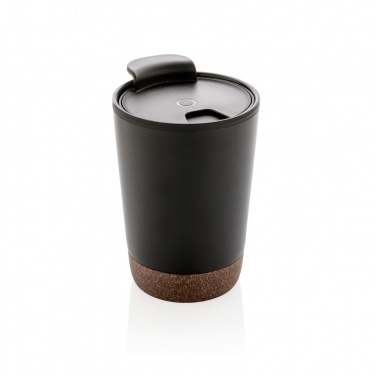 Logotrade advertising products photo of: GRS RPP stainless steel cork coffee tumbler
