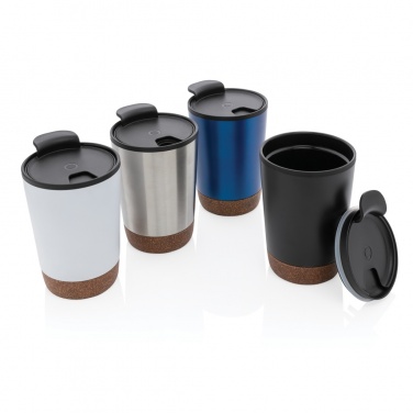 Logotrade promotional merchandise picture of: GRS RPP stainless steel cork coffee tumbler