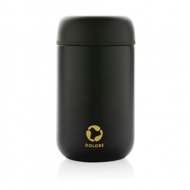 Logo trade promotional item photo of: Brew RCS certified recycled stainless steel vacuum tumbler