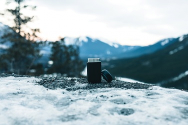 Logo trade promotional merchandise image of: Brew RCS certified recycled stainless steel vacuum tumbler