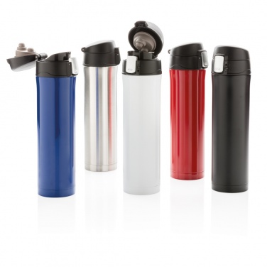 Logo trade promotional items picture of: RCS Re-steel easy lock vacuum flask
