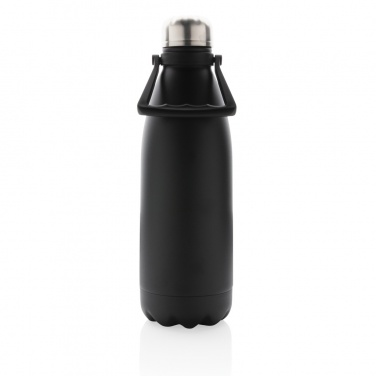 Logotrade promotional item image of: RCS Recycled stainless steel large vacuum bottle 1.5L