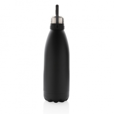 Logotrade promotional merchandise picture of: RCS Recycled stainless steel large vacuum bottle 1.5L