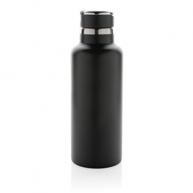 Logo trade corporate gifts image of: Hydro RCS recycled stainless steel vacuum bottle with spout