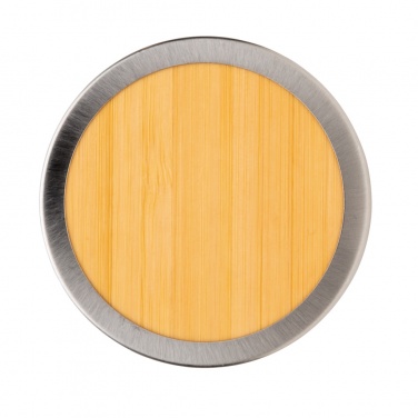 Logotrade promotional product picture of: Leak proof bamboo vacuum bottle