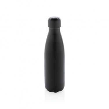 Logotrade promotional item picture of: Solid colour vacuum stainless steel bottle 500 ml