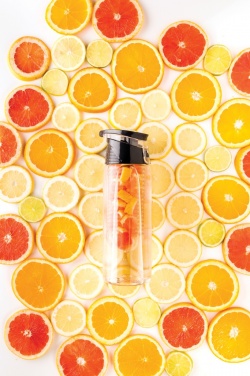 Logo trade promotional giveaway photo of: Lockable infuser bottle