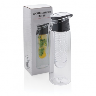 Logo trade advertising products image of: Lockable infuser bottle