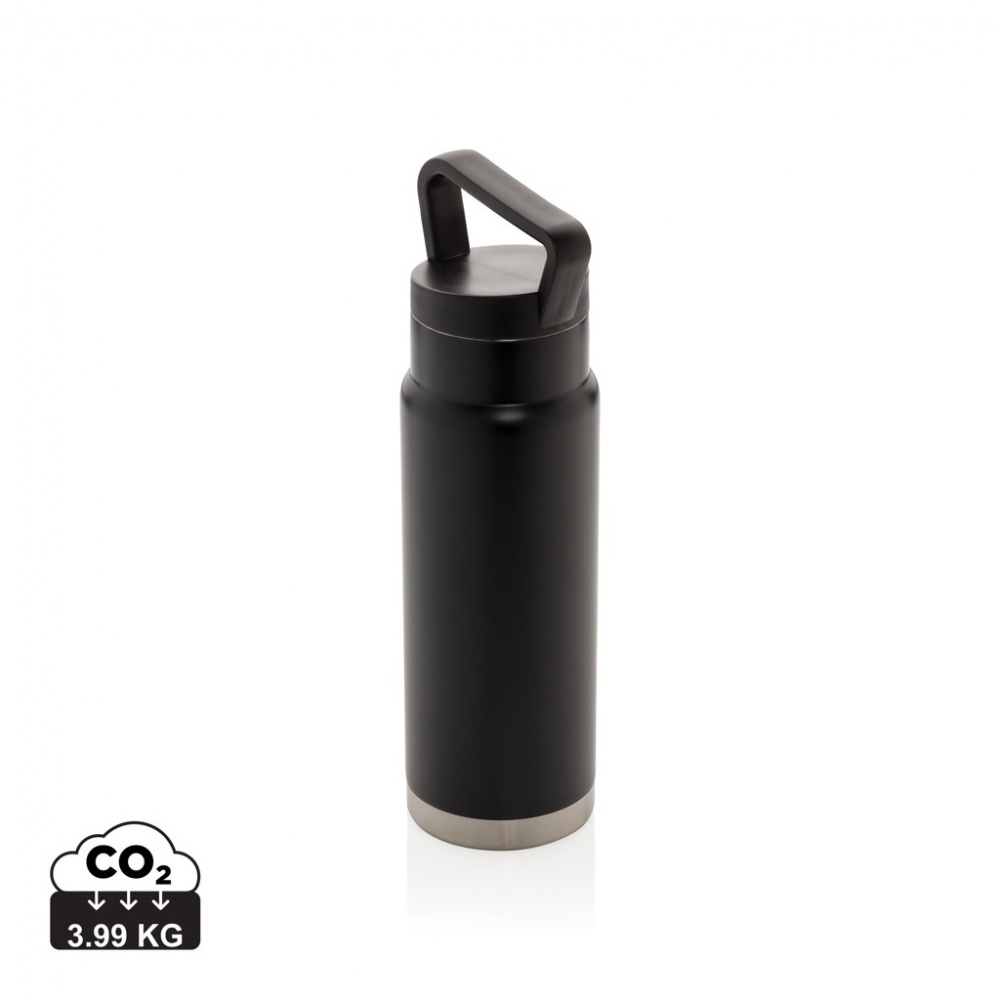 Logo trade promotional product photo of: Leakproof vacuum on-the-go bottle with handle