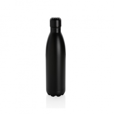 Logo trade promotional gifts image of: Solid colour vacuum stainless steel bottle 750ml