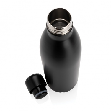 Logo trade corporate gifts image of: Solid colour vacuum stainless steel bottle 750ml
