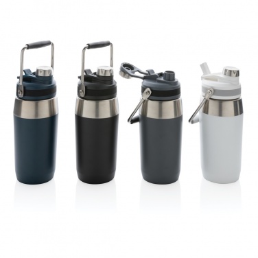 Logotrade promotional merchandise picture of: Vacuum stainless steel dual function lid bottle 500ml
