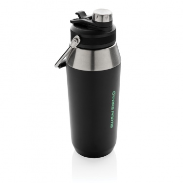 Logotrade advertising product image of: Vacuum stainless steel dual function lid bottle 1L