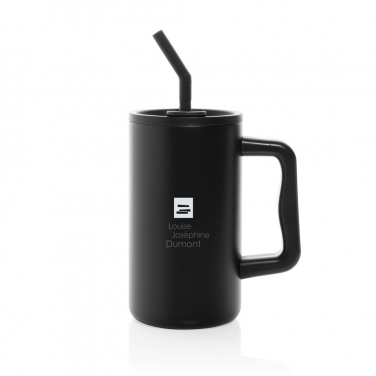 Logotrade promotional items photo of: Cube RCS certified recycled steel mug 800ml