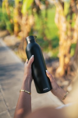 Logo trade promotional merchandise image of: Avira Avior RCS Re-steel bottle 1L