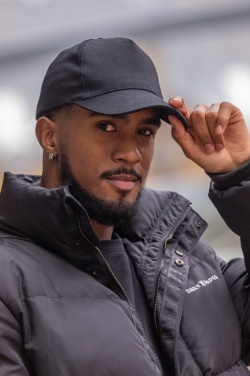 Logotrade promotional giveaway picture of: Impact 5panel 280gr Recycled cotton cap with AWARE™ tracer