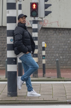 Logo trade promotional items picture of: Impact 6 panel 190gr Recycled cotton cap with AWARE™ tracer