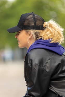 Logotrade promotional gifts photo of: Impact AWARE™ Brushed rcotton 5 panel trucker cap 190gr