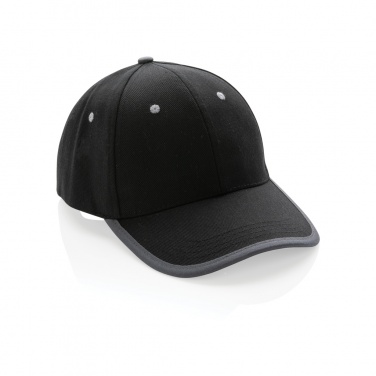 Logotrade corporate gift picture of: Impact AWARE™ Brushed rcotton 6 panel contrast cap 280gr