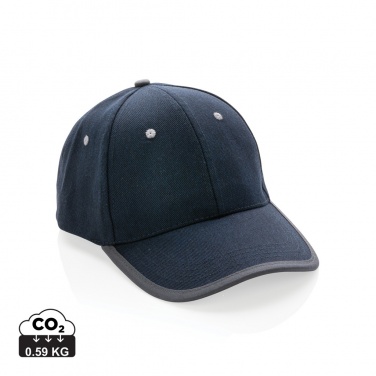 Logotrade promotional merchandise photo of: Impact AWARE™ Brushed rcotton 6 panel contrast cap 280gr