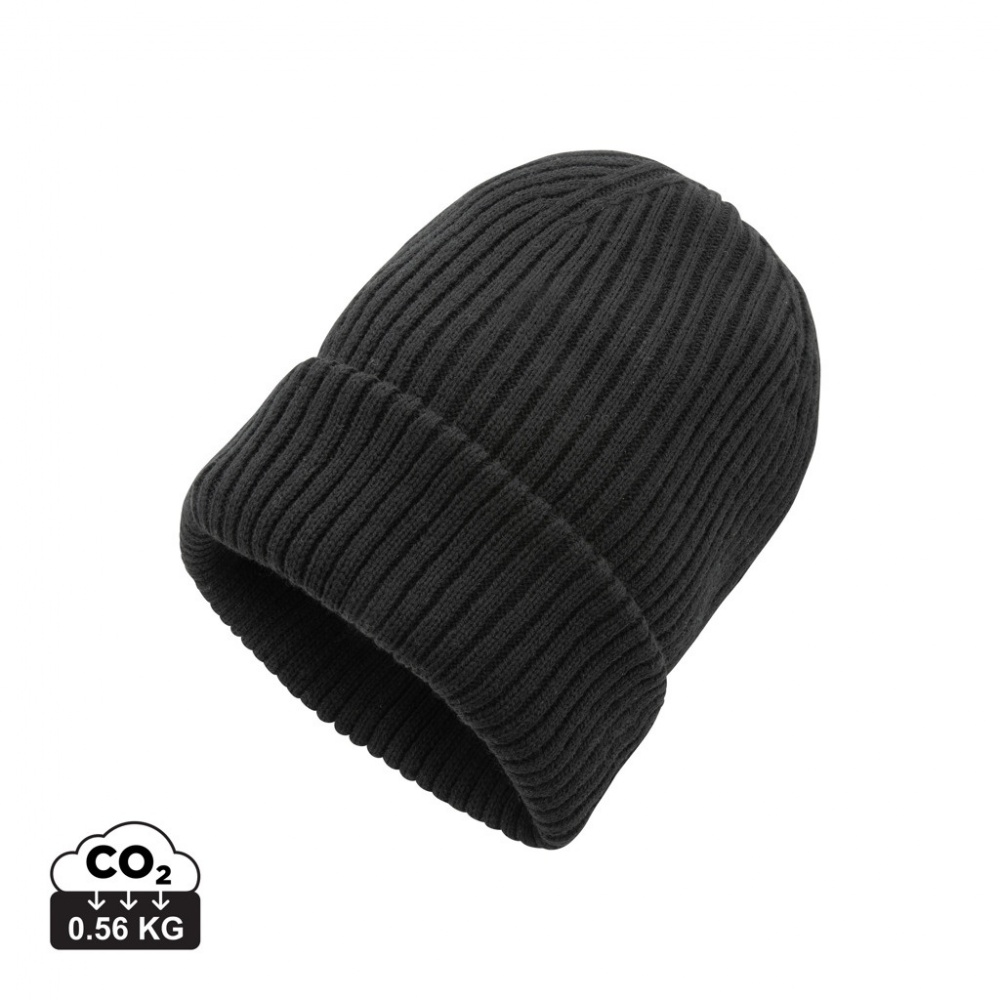 Logo trade promotional merchandise picture of: Impact AWARE™  Polylana® double knitted beanie