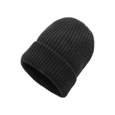 Logo trade corporate gifts picture of: Impact AWARE™  Polylana® double knitted beanie