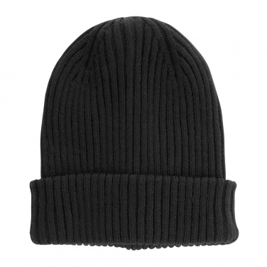 Logotrade advertising products photo of: Impact AWARE™  Polylana® double knitted beanie