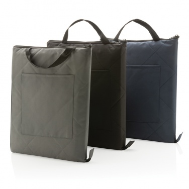 Logo trade promotional giveaways picture of: Impact Aware™ RPET foldable quilted picnic blanket