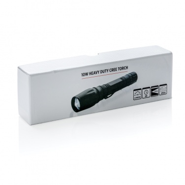 Logo trade promotional gift photo of: Torch 10W Heavy duty CREE