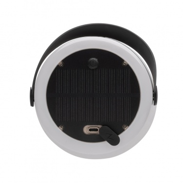 Logotrade corporate gift picture of: SolarGlow RCS recycled ABS USB-rechargeable outdoor light