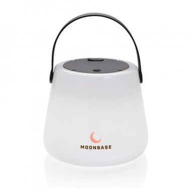 Logotrade business gift image of: SolarGlow RCS recycled ABS USB-rechargeable outdoor light