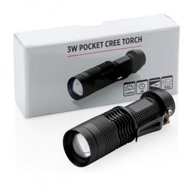 Logotrade promotional merchandise photo of: 3W pocket CREE torch