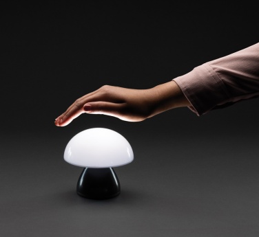 Logo trade promotional items picture of: Luming RCS recycled plastic USB re-chargeable table lamp