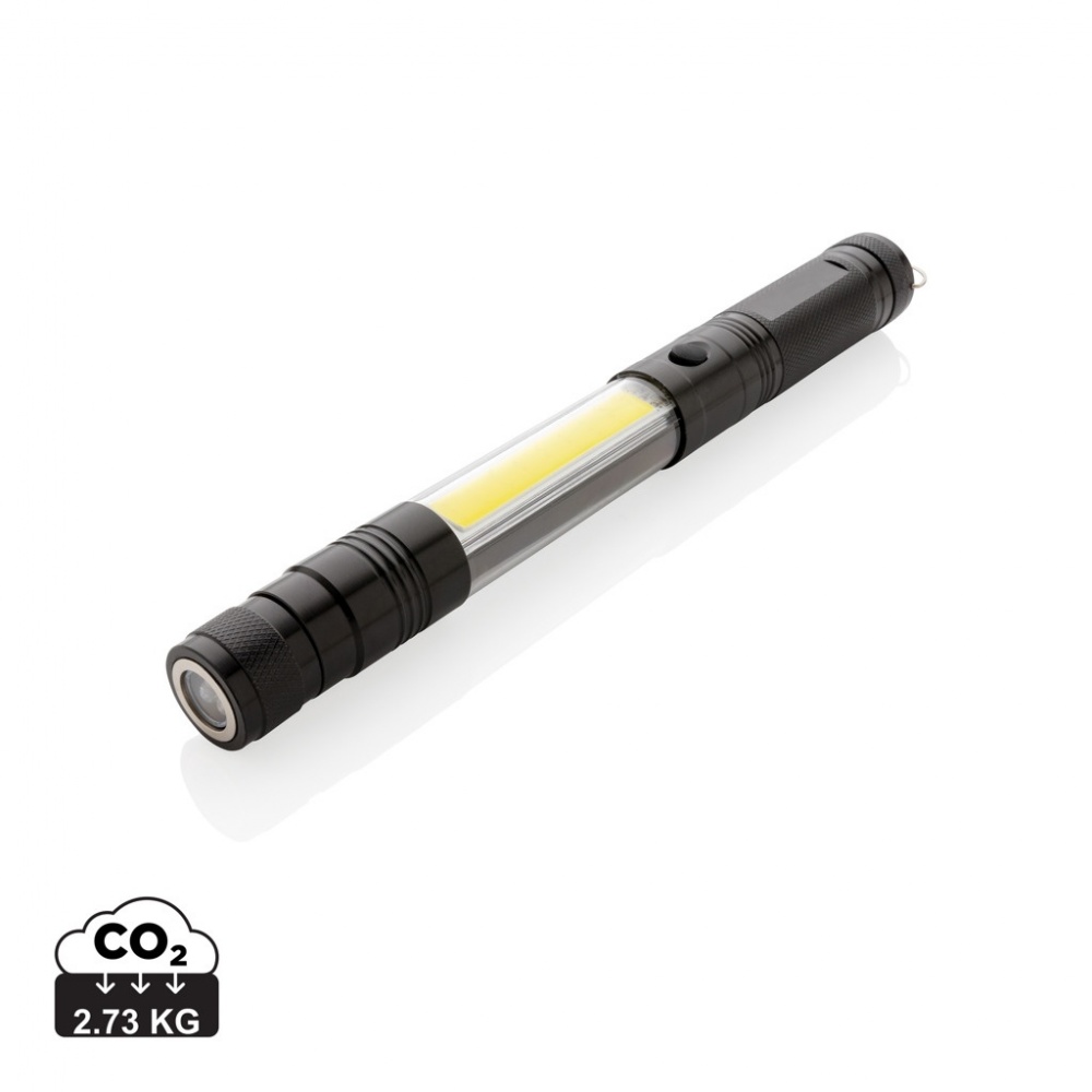 Logotrade promotional item image of: Large telescopic light with COB