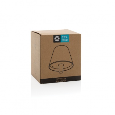 Logotrade promotional products photo of: BottleGlow RCS recycled plastic bottle lamp