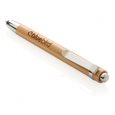 Logotrade promotional merchandise image of: Bamboo stylus pen